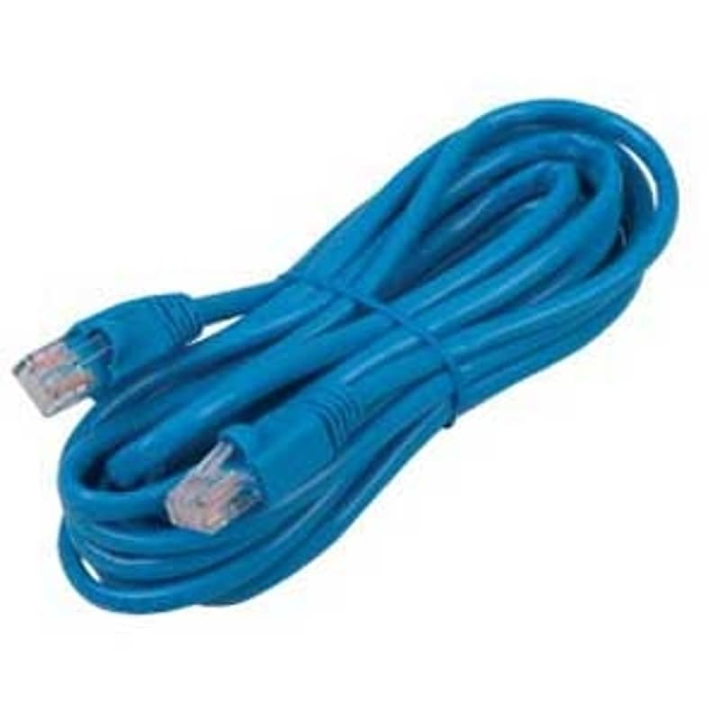 RCA TPH531BR Ethernet Cable, 14 ft L, 5e Category Rating, Blue Sheath – image 1