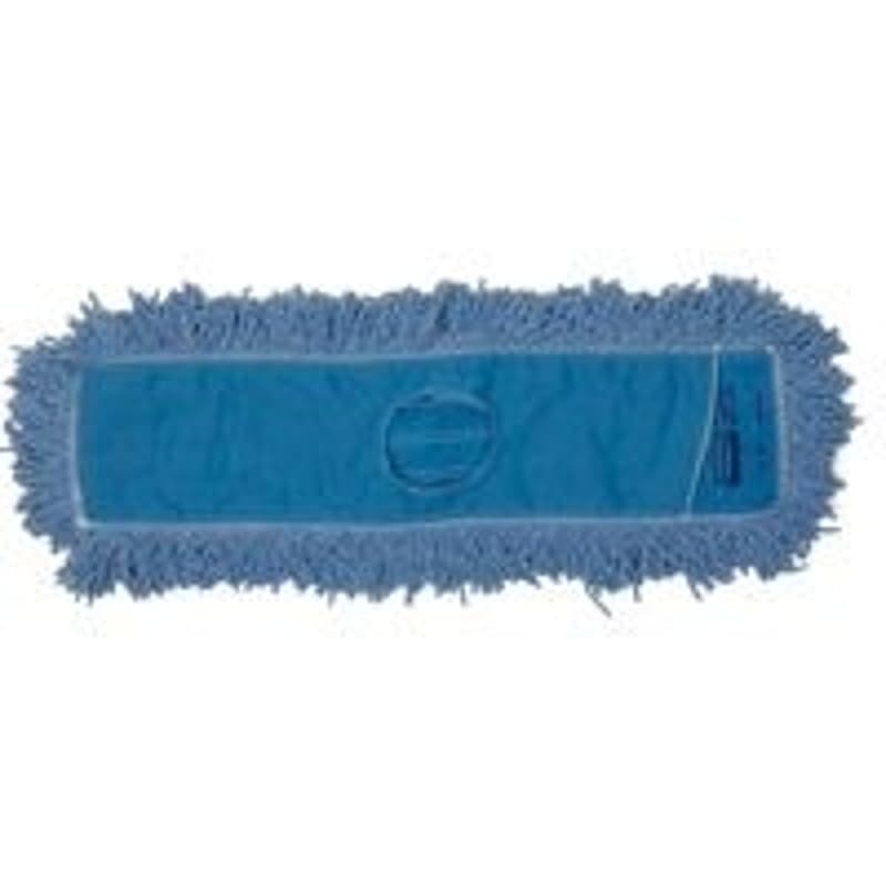 Rubbermaid FGJ25300 BL00 Dust Mop Head, Polyester, Blue – image 1