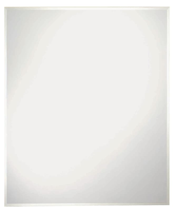 Renin 201240 Somerset Frameless Mirror, 36 in L, 30 in W, Rectangular, Clear Frame – image 1
