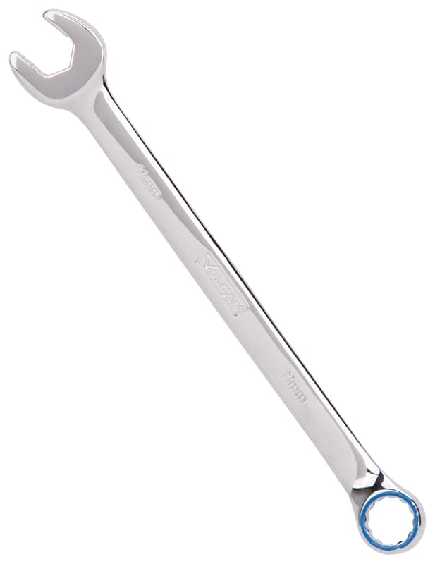 Vulcan MT6548093 Combination Wrench, Metric, 11 mm Head, Chrome Vanadium Steel, Silver, Round Handle – image 1