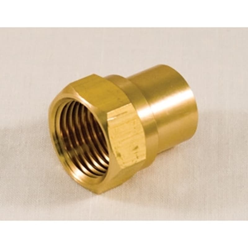 aqua-dynamic 9972-132 Pipe Adapter, 1/2 x 3/8 in, FPT x Compression, Brass – image 1