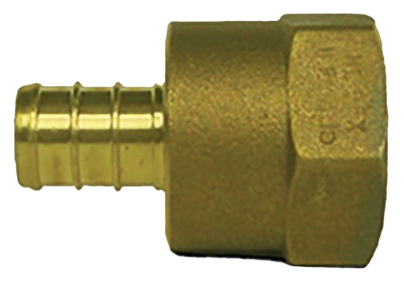 aqua-dynamic 9783-034 Pipe Adapter, 1/2 x 3/4 in, Female, Brass – image 1