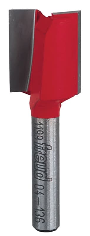 Freud 04-136 Router Bit, 5/8 in Dia Cutter, 2-1/8 in OAL, 1/4 in Dia Shank, 2-Cutter, Carbide – image 1