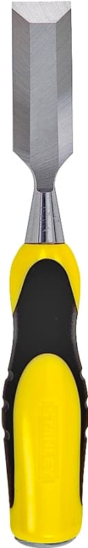 STANLEY 16-308 Chisel, 1/2 in Tip, 9-1/4 in OAL, Chrome Carbon Alloy Steel Blade, Ergonomic Handle – image 1