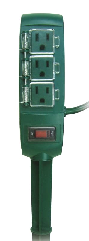PowerZone OR8CB003 Yard Stake, Green – image 1
