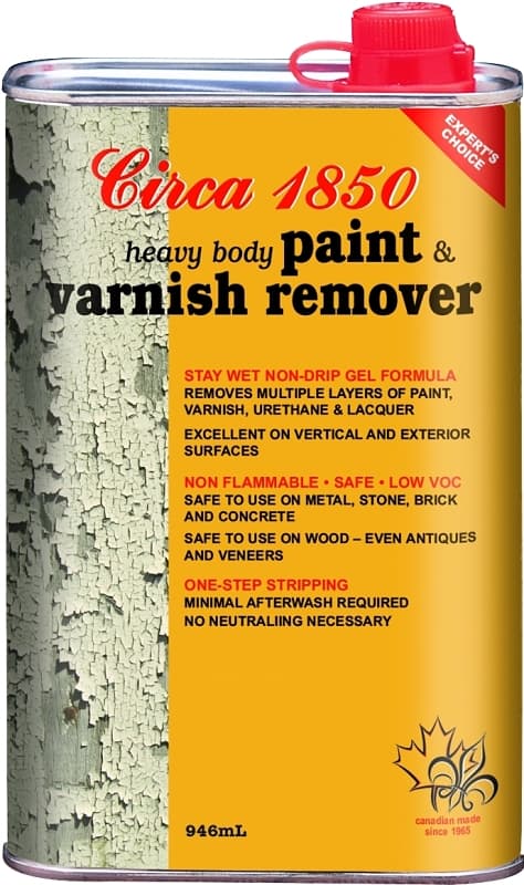 Circa 1850 180601 Paint and Varnish Remover, Liquid, Clear/White, 1 qt – image 1