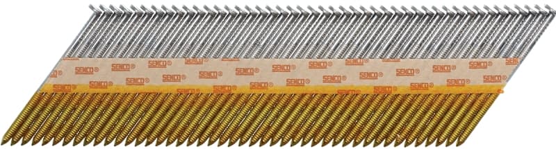 Senco GC Series GC24APBX Collated Nail, 2-3/8 in L, Steel, Bright Basic, Clipped Head, Smooth Shank – image 1