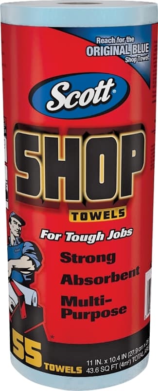 Scott 75120 Shop Towel, DRC, Blue – image 1
