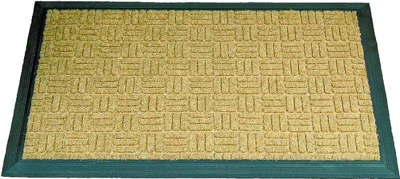 Simple Spaces 06ABSHE-09-3L18 Door Mat, 30 in L, 18 in W, Non-Woven Surface – image 1