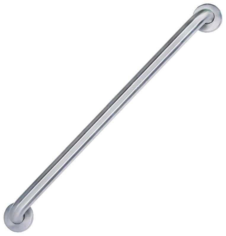 Boston Harbor SG01-01&0130 Grab Bar, 30 in L Bar, Stainless Steel, Wall Mounted Mounting – image 1