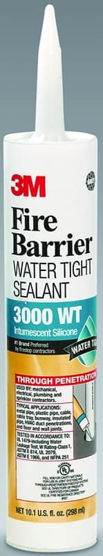3M FD150+B-10.1 OZ Fire Barrier Sealant, Blue, 40 to 122 deg F, 10.1 oz Cartridge – image 1