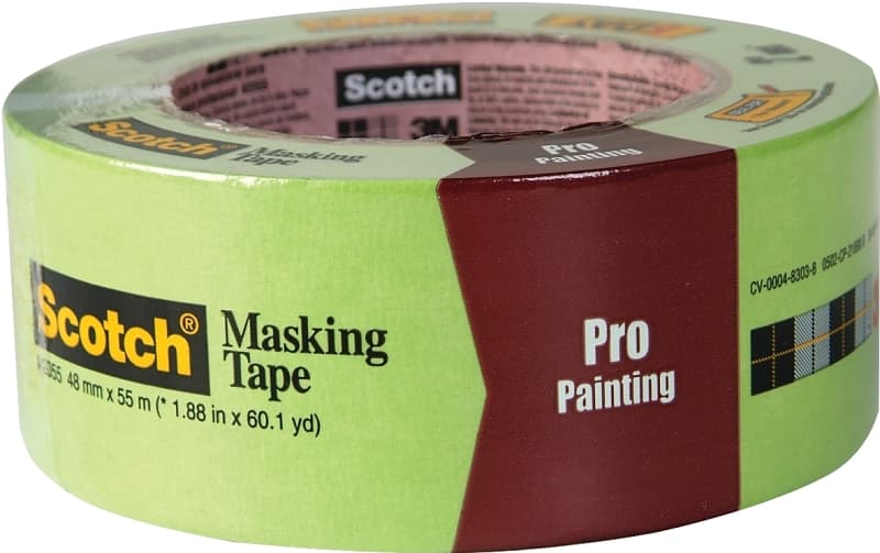 ScotchBlue 2055PCW - 48 MM Masking Tape, 55 m L, 48 mm W, Crepe Paper Backing, Green – image 1