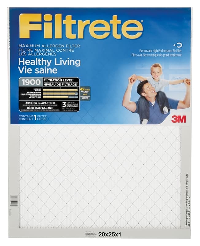 3M MA03DC-6-C-6/CS Air Filter, 20 in L, 25 in W, 1900 MPR – image 1