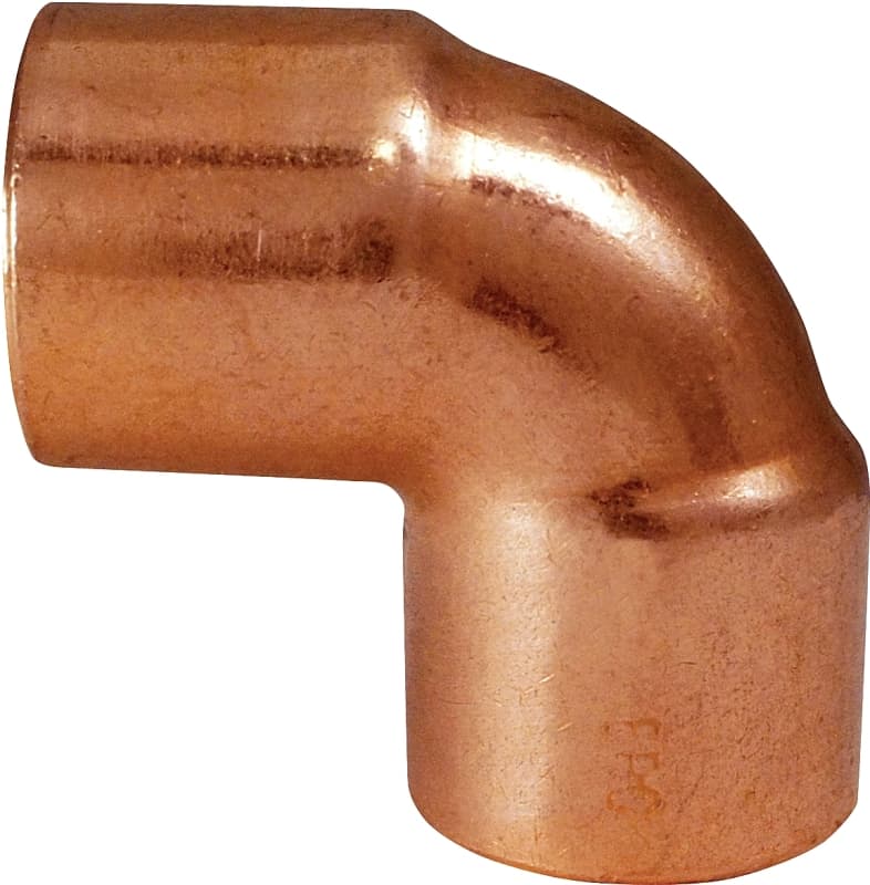 Elkhart Products 31296 Pipe Elbow, 1 in, Sweat, 90 deg Angle, Copper – image 1
