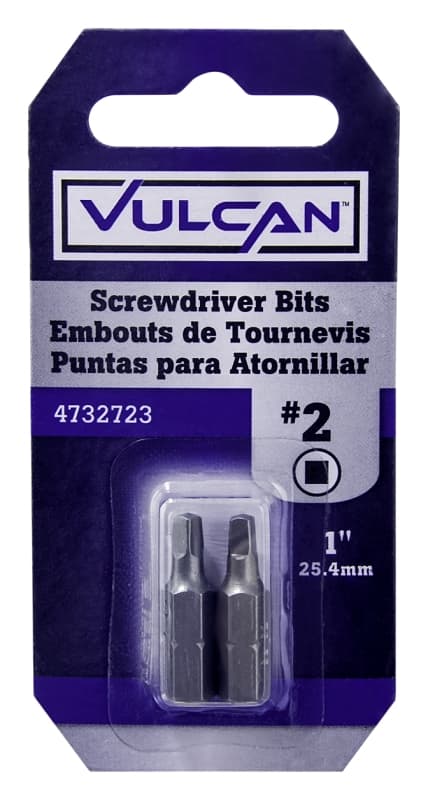 Vulcan 305542OR Screwdriver Bit, S2 Chrome Molybdenum Steel – image 1