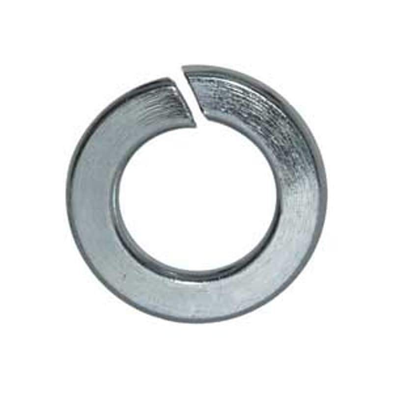 Reliable SLWZ38VP Spring Lock Washer, 25/64 in ID, 11/16 in OD, 3/32 in Thick, Steel, Zinc, 100/BX – image 1