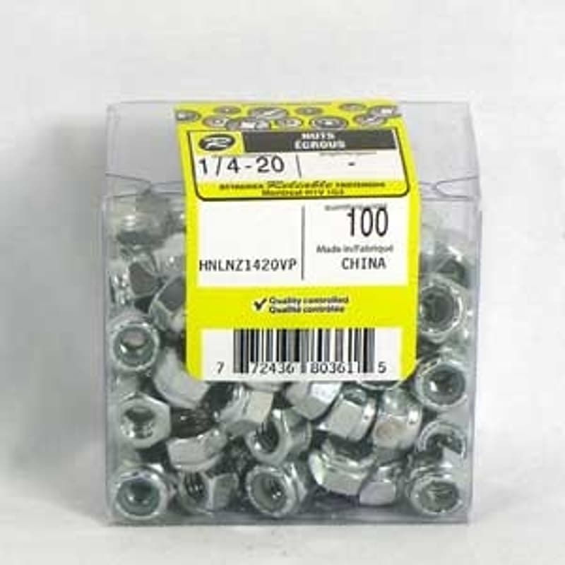 Reliable HNLNZ5811VP Lock Nut, UNC-UNF Thread, 5/8-11 Thread, Steel, Zinc, NE2 Grade – image 1