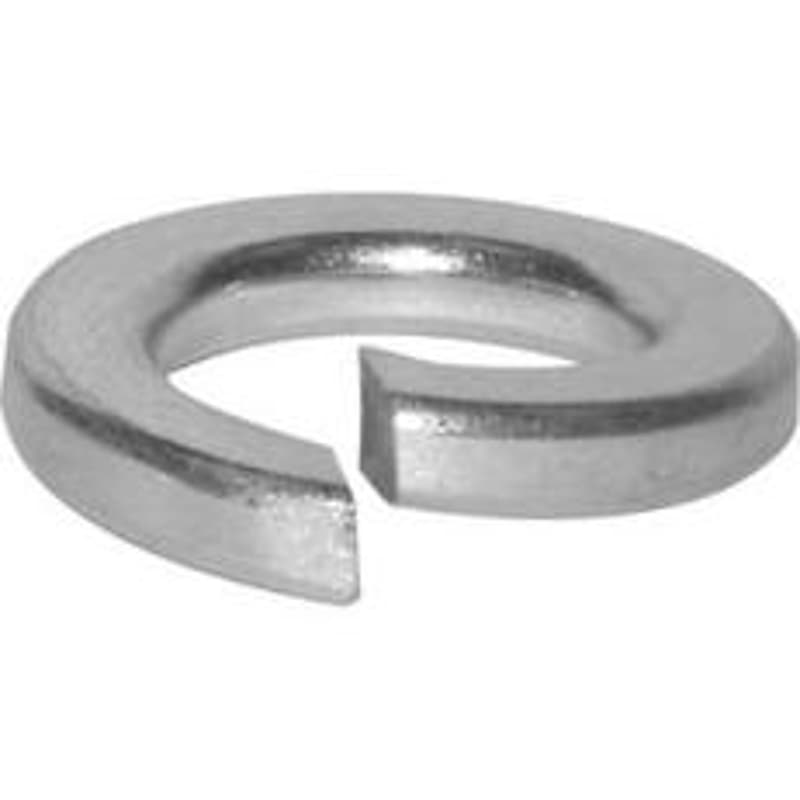 Reliable SLHDG14VP Spring Lock Washer, 0.26 in ID, 0.487 in OD, Galvanized Steel – image 1