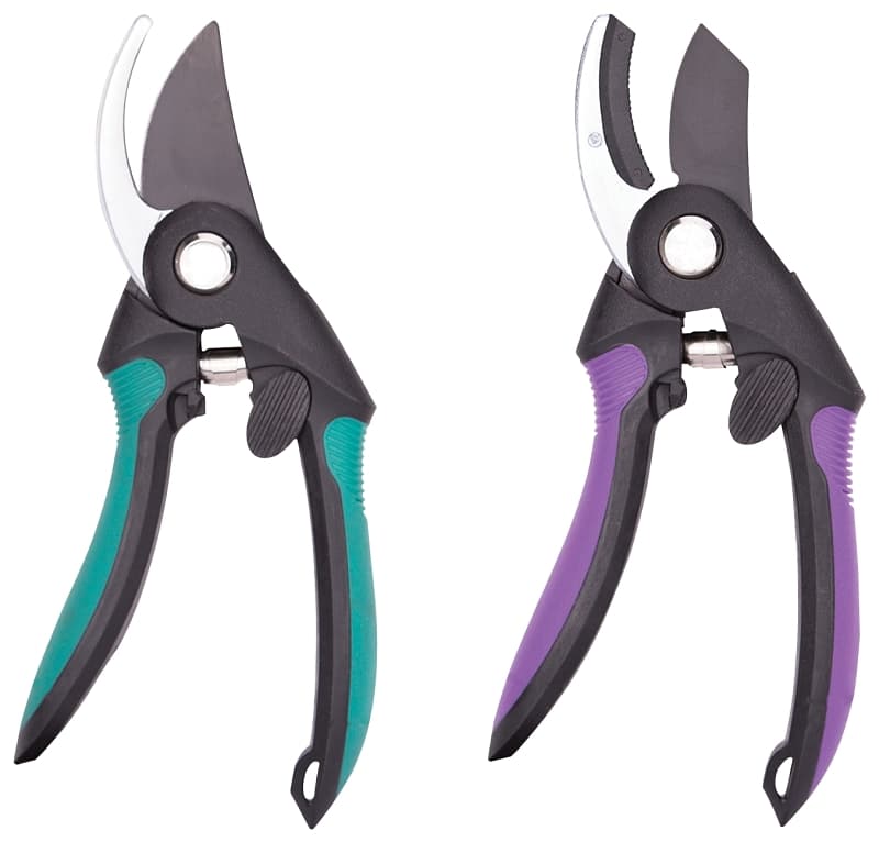 Landscapers Select GP1296+GP1297 Pruning Shear Set, 1/2 in Cutting Capacity, Steel Blade, Plastic Handle – image 1