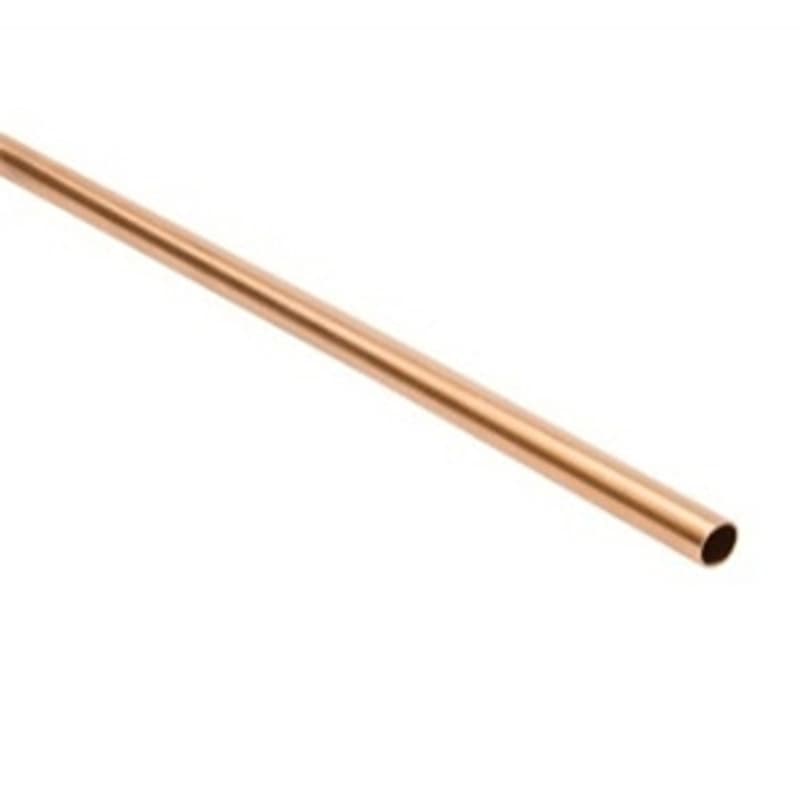 GL Copper 000303/LH04012TP Copper Pipe, 1/2 in, 12 ft L, Type L – image 1