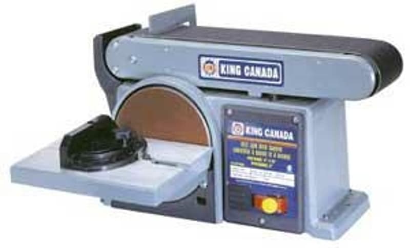 King Canada KC-705L-6 Belt and Disc Sander, 4.3 A, 4 x 36 in Belt – image 1