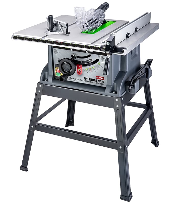 Genesis GTS10SC Table Saw, 120 V, 15 A, 10 in Dia Blade, 5/8 in Arbor, 4800 rpm Speed – image 1