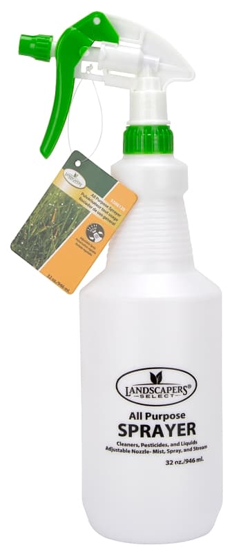 Landscapers Select SX-20583L Spray Bottle, Adjustable Nozzle, PE, White – image 1