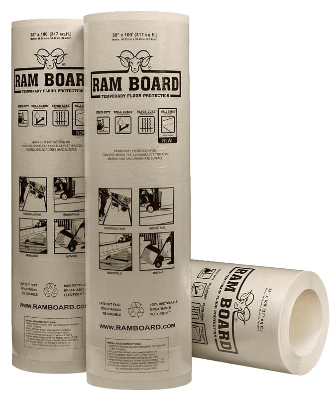 Ram Board 46 RB 38-100 Floor Protection, 100 ft L, 38 in W – image 1