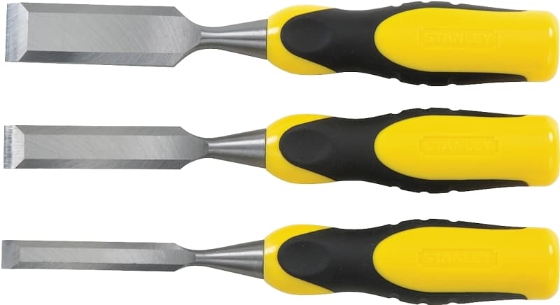 STANLEY 16-300 Chisel Set, 9 in L Dimensions, 3-Piece – image 1