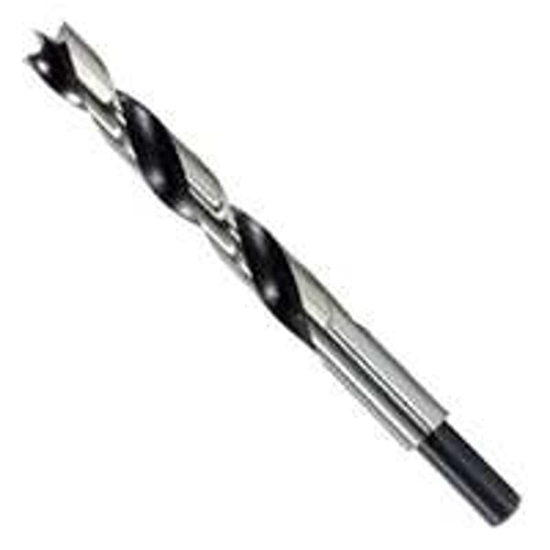 Irwin 49617 Drill Bit, 7/16 in Dia, 5-19/32 in OAL, Spiral Flute, 2-Flute, 3/8 in Dia Shank, Reduced Shank – image 1