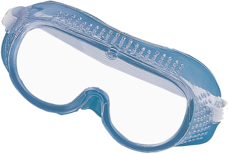 ProSource TGE-SG01 Safety Goggles, Neutral, 6 in W x 2-3/4 in H x 2-1/4 in D Lens, No Coating Lens, PVC Lens, Vent Frame – image 1