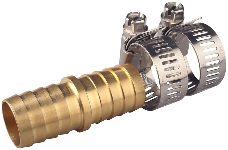 Landscapers Select GB-9411-3/4 Hose Mender, 3/4 in, Male, Brass, Brass and Silver – image 1