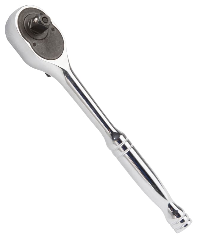 Vulcan TR0038 Quick Release Ratchet Handle, 7-5/8 in OAL, Chrome – image 1