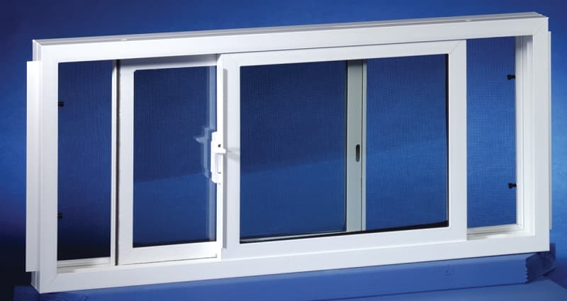 Duo-Corp 3216SLID Basement Window, Glass Glass/Screen, Vinyl Frame – image 1