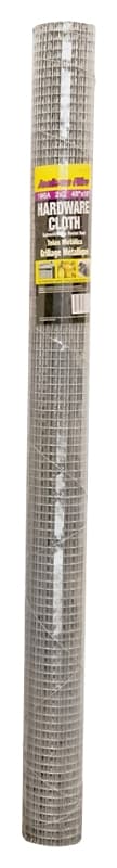 Jackson Wire 11 03 17 13 Hardware Cloth, 10 ft L, 48 in W, 19 Gauge, 1/2 x 1/2 in Mesh, Galvanized – image 1