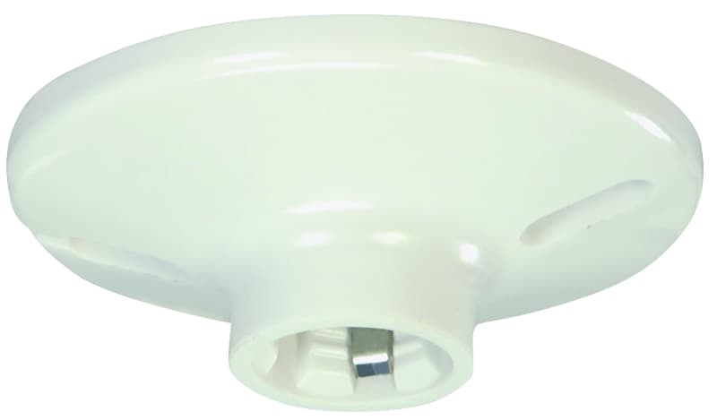 Eaton Wiring Devices S1174W Lamp Holder, 250 V, 660 W, Plastic Housing Material, White – image 1
