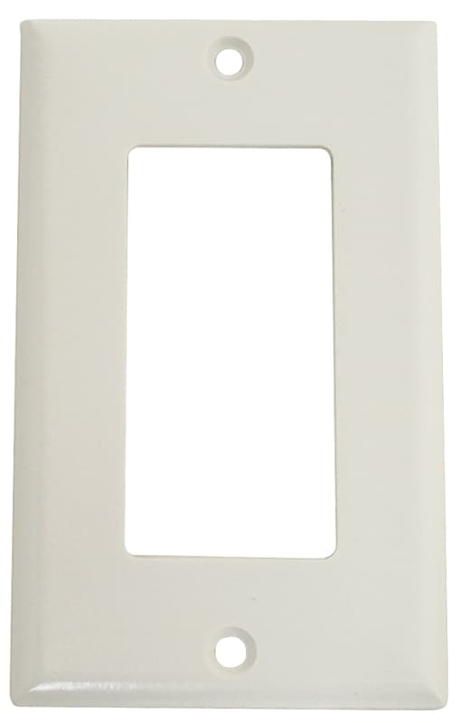 WALL PLATE STAND 1GNG WHT DECO – image 1