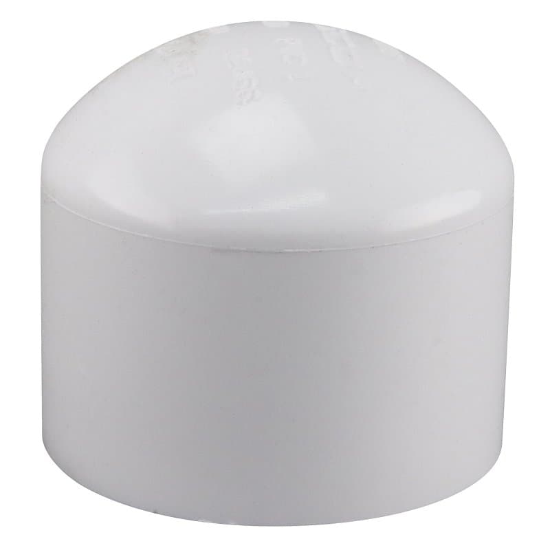 IPEX 435411 Pipe Cap, 1-1/2 in, Socket, PVC, SCH 40 Schedule – image 1