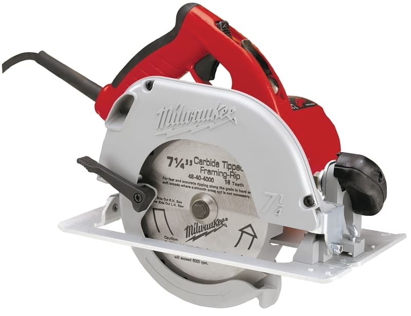 Milwaukee 6390-21 Circular Saw, 15 A, 7-1/4 in Dia Blade, 5/8 in Arbor, 50 deg Bevel – image 1