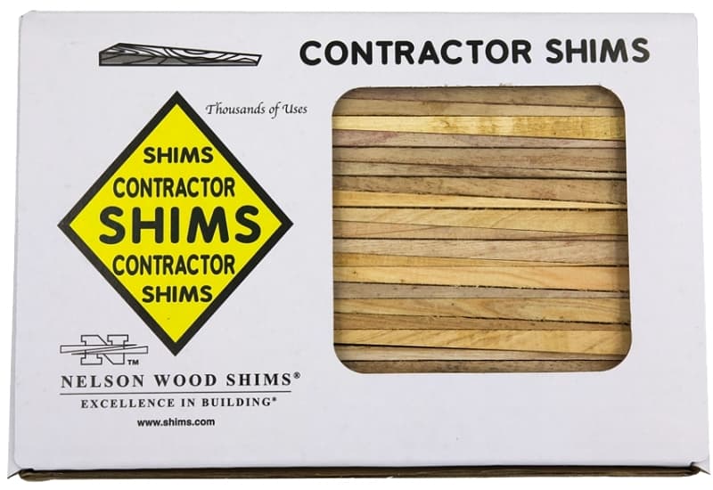 Nelson CSBP56 Shim, 8 in L, Wood – image 1