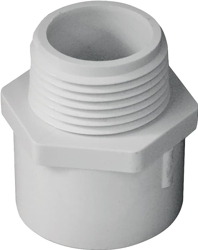 IPEX 435604 Pipe Adapter, 1 in, Socket x MPT, PVC, SCH 40 Schedule – image 1