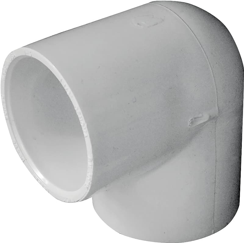 IPEX 435523 Pipe Elbow, 1-1/2 in, Socket, 90 deg Angle, PVC, SCH 40 Schedule – image 1