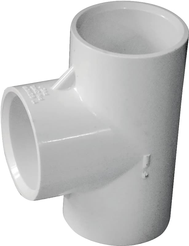 IPEX 435777 Pipe Tee, 1 in, Socket, PVC, White, SCH 40 Schedule, 150 psi Pressure – image 1