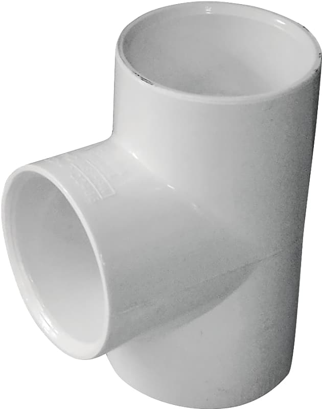 IPEX 435778 Pipe Tee, 1-1/4 in, Socket, PVC, White, SCH 40 Schedule, 150 psi Pressure – image 1