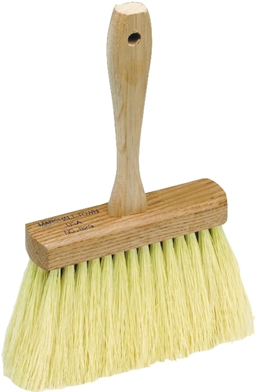 Marshalltown 829 Masonry Brush, 2 in W Brush, 6-1/2 in L Brush, 8 in OAL, Tampico Bristle, White Bristle – image 1