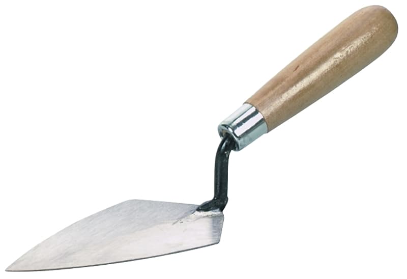 Marshalltown 95-3 Pointing Trowel, 5-1/2 in L Blade, 2-3/4 in W Blade, Steel Blade, Wood Handle – image 1