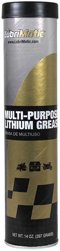 LubriMatic 11315 Lithium Grease, 14 oz Cartridge, Black – image 1
