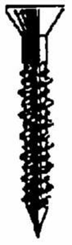 Tapcon 3130 Concrete Screw Anchor, 3/16 in Dia, 2-1/4 in L, Stainless Steel, Climaseal, 100/BX – image 1