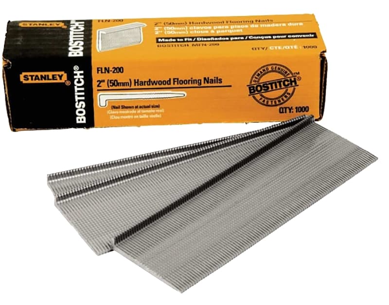 Bostitch FLN200 L-Cleat Nail, 2 in L, 16 Gauge, Steel – image 1