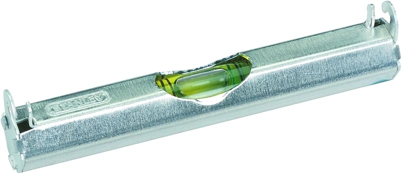 STANLEY 42-287 Line Level, 1-Vial, 2-Hang Hole, Aluminum, Silver – image 1